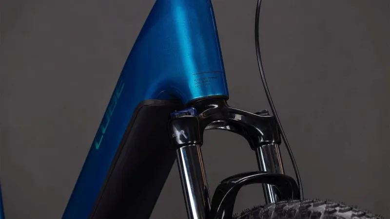 Cube Reaction Hybrid Performance 600 EE Electric Mountain Bike 2026 in ElectricBlue/Dazzle-5