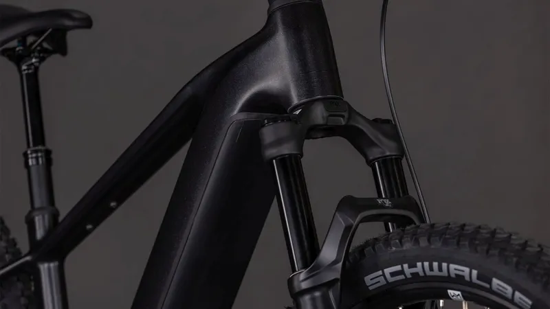 Cube Reaction Hybrid SLX 800 Electric Mountain Bike 2026 in Silverdust/Chrome-5