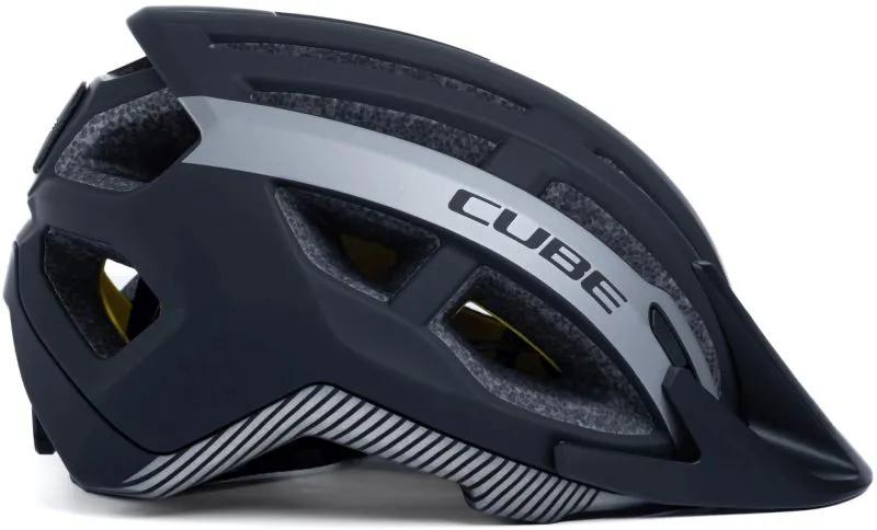 CUBE HELMET OFFPATH in BLACK/GREY-1