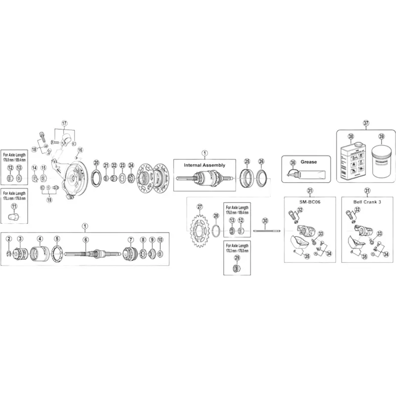 Balfes Bikes Shimano BRIM41F Brake cable Adjusting Bolt | Free postage over £30, £10 off first order, price match & 0% finance.