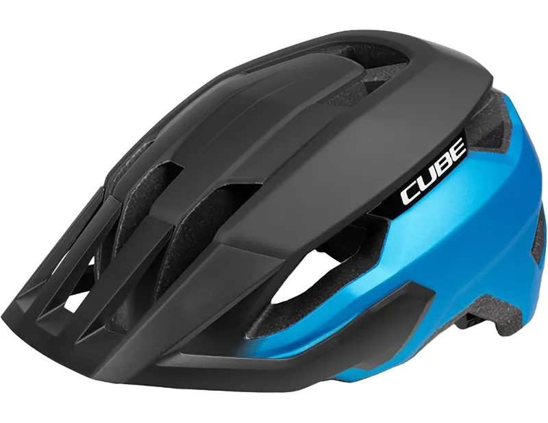 Balfes Bikes Cube CUBE STRAY HELMET IN BLUE | Free postage over £30, £10 off first order, price match & 0% finance.