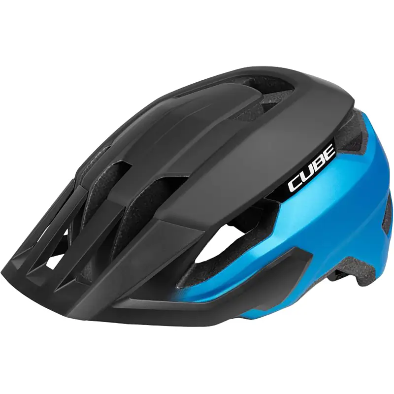 Balfes Bikes Cube CUBE STRAY HELMET IN BLUE | Free postage over £30, £10 off first order, price match & 0% finance.