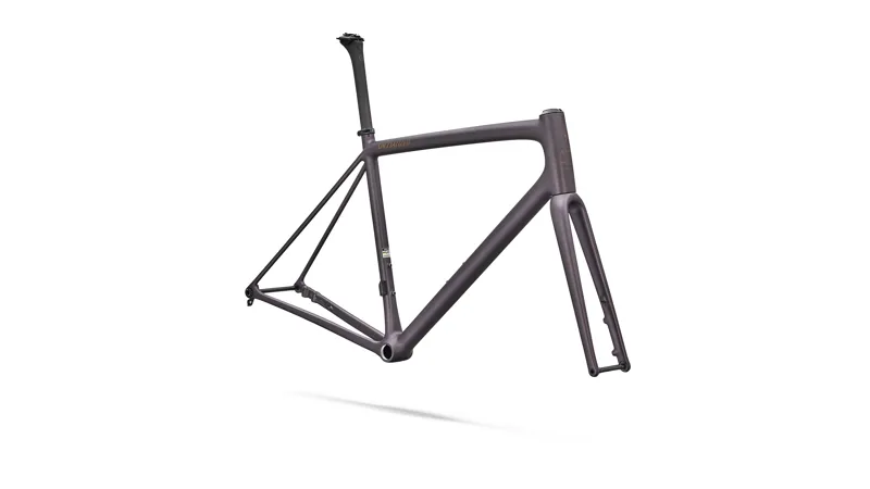 Specialized Aethos 2 Road Frameset 2026 in Satin Nebula Metallic / Burnt Gold Metallic-1