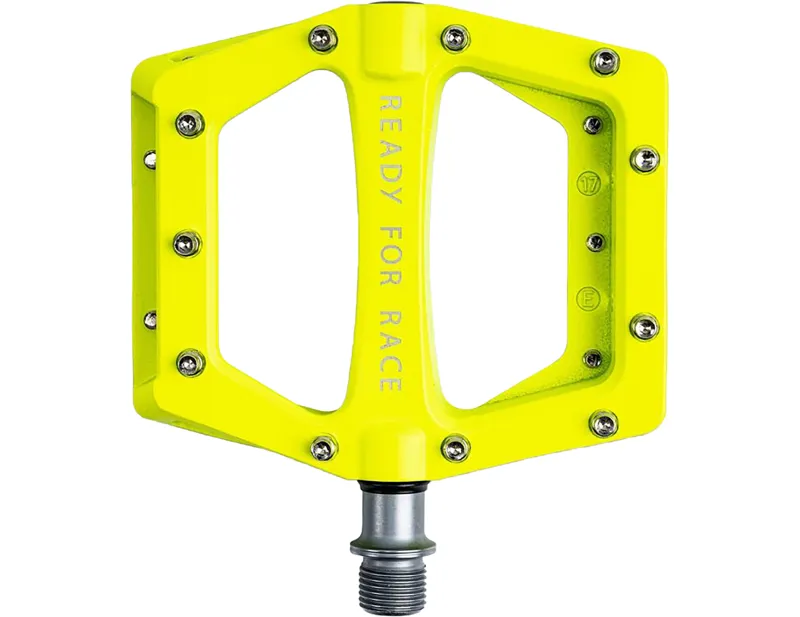 Balfes Bikes Rfr RFR FLAT RACE PEDALS in Yellow | Free postage over £30, £10 off first order, price match & 0% finance.