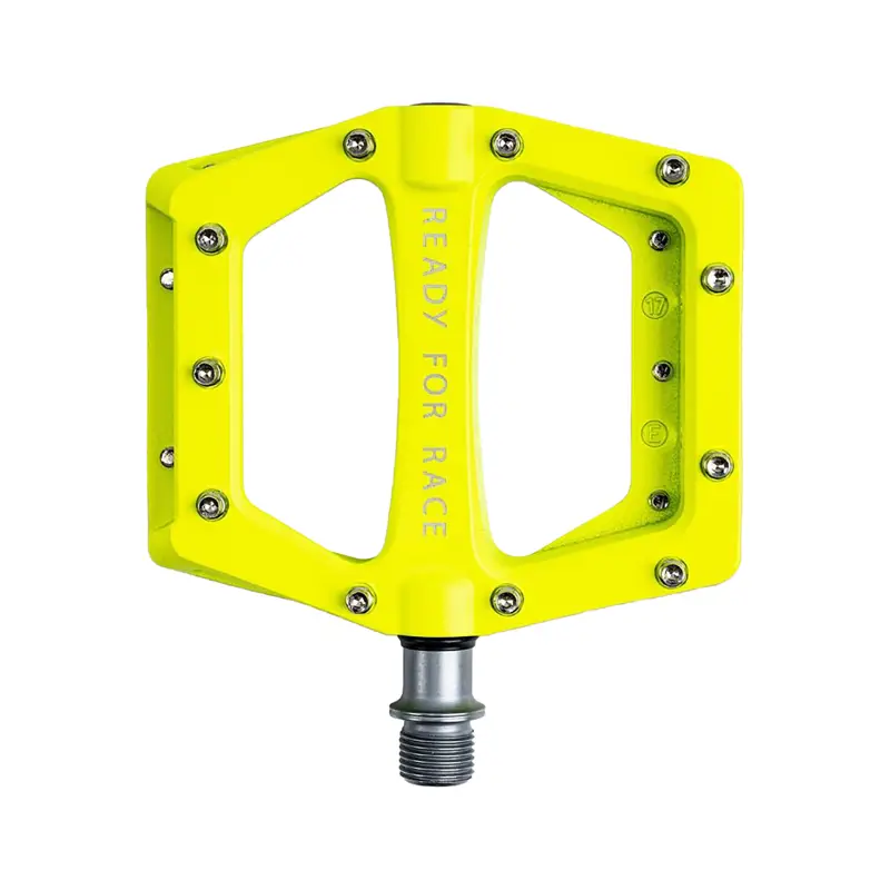 Balfes Bikes Rfr RFR FLAT RACE PEDALS in Yellow | Free postage over £30, £10 off first order, price match & 0% finance.
