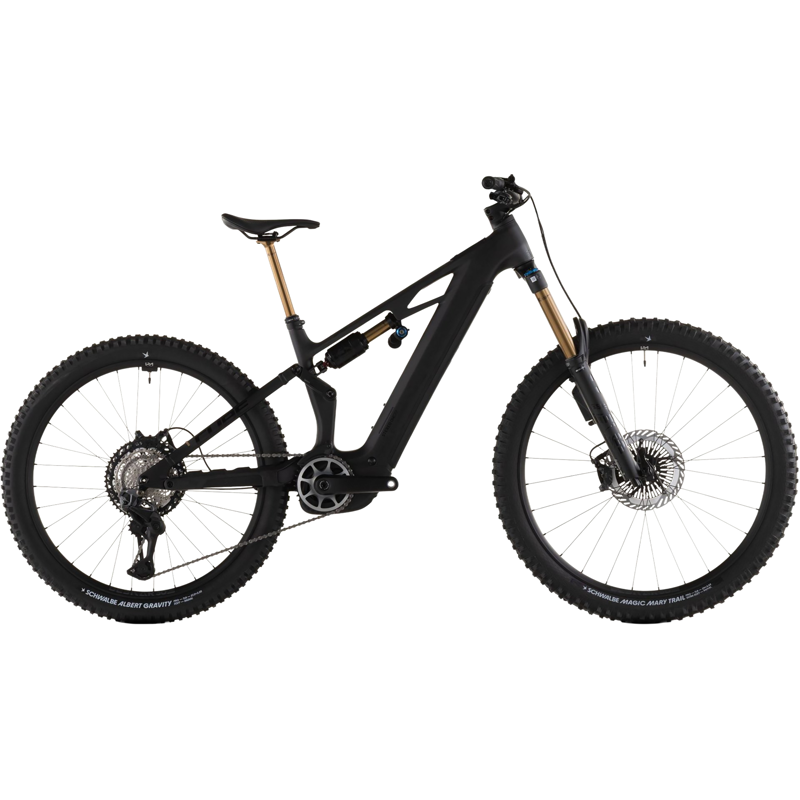 Balfes Bikes Cube Stereo Hybrid one77 HPC AT 800 Full Suspension Electric Mountain Bike 2026 in Carbon/Gold | Free postage over £30, £10 off first order, price match & 0% finance.