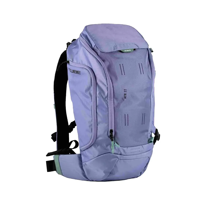 Balfes Bikes Cube Backpack Atx 22 in Violet | Free postage over £30, £10 off first order, price match & 0% finance.