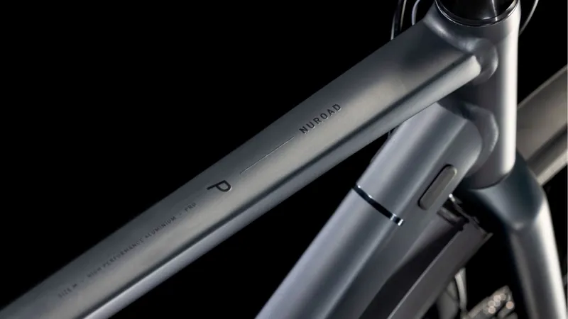 Cube Nuroad Pro FE Gravel Road Bike 2025 in Night/Black-2