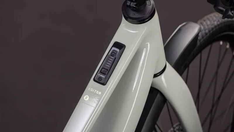 Cube Editor Hybrid Slx 400x FE Electric Hybrid Bike 2026 in Reedbeige/Chrome-1