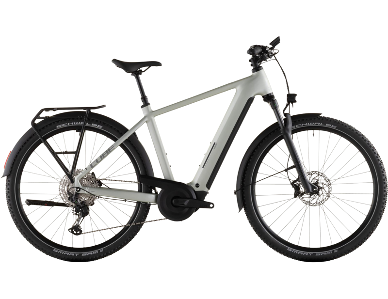 Cube Nuride Hybrid Exc 800 Electric Hybrid Bike 2026 in Lemongrass/Reflex