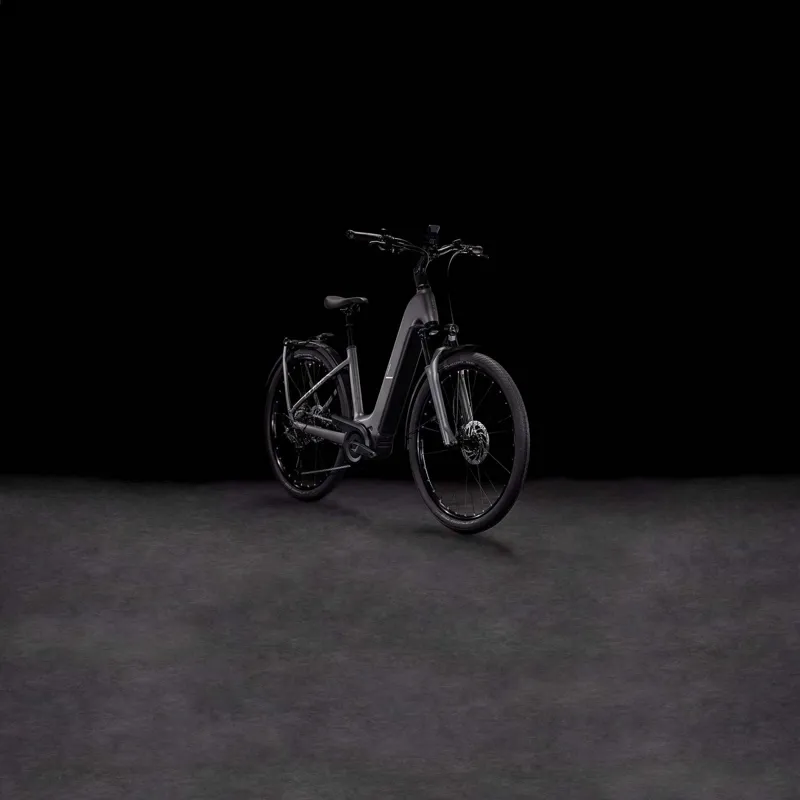 Cube Kathmandu Hybrid Pro 800 Electric Hybrid Bike 2025 in Slabgrey/Chrome-6