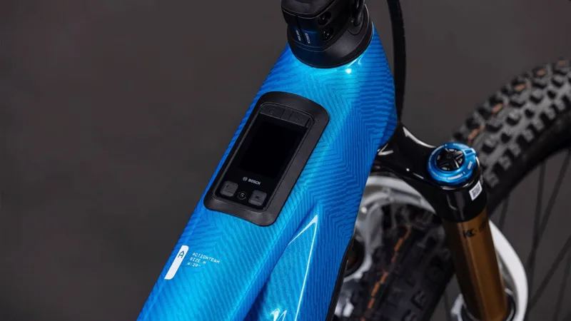 Cube Stereo Hybrid one44 HPC AT 800 Electric Full Suspension Mountain Bike 2026 in Actionteam-1