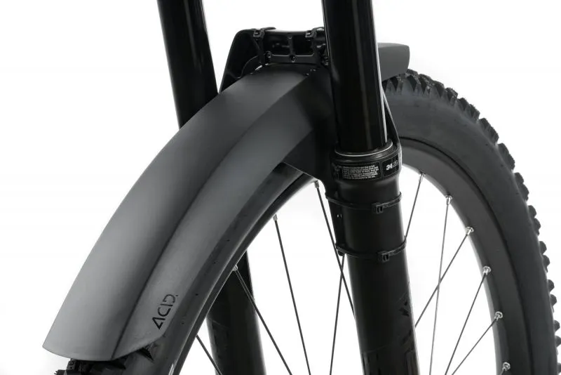 Acid long front Mudguard Mud Blocker in Black-1