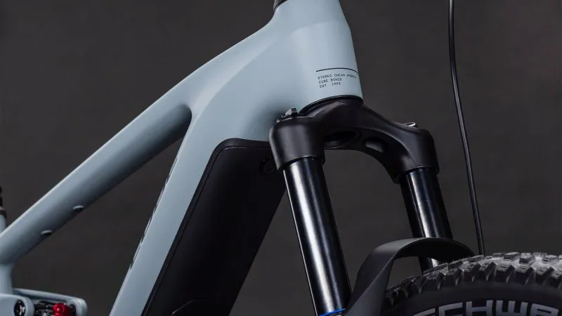 Cube Stereo Hybrid ONE44 Pro 800 Electric Full Suspension Mountain Bike 2026 in Vulcan/Orange-5