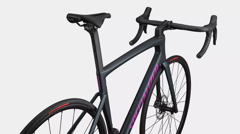 Specialized Tarmac SL7 Comp 105 Di2 Road Bike 2024 in Lake/Purple Orchid-3