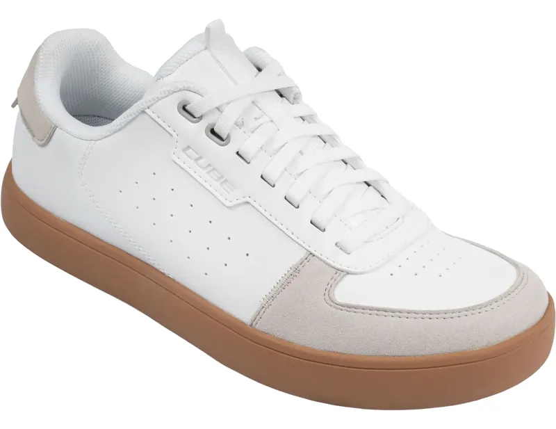 CUBE Maze Flat Pedal Shoes in White