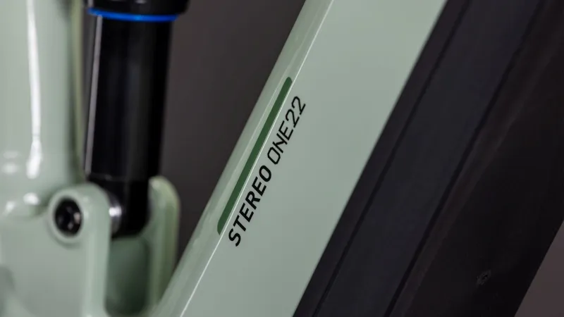 Cube Stereo Hybrid one22 Pro 800 Electric Mountain Bike 2026 in Stonegrey/Black-5