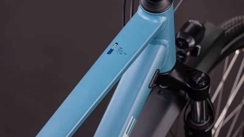 Cube Touring One Hybrid Bike 2026 in Bluebird/Grey-1