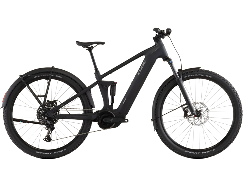 Cube Stereo Hybrid one22 Pro 800 FE Electric Mountain Bike 2026 in Night/Chrome