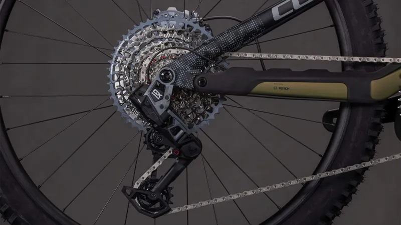 Cube Stereo Hybrid one44 HPC TM 800 Electric Full Suspension Mountain Bike 2026 Reedgreen-7