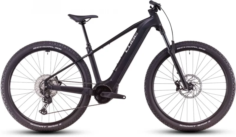 Cube Reaction Hybrid Race 800 Electric Hardtail Mountain Bike 2025 in Black/Metal