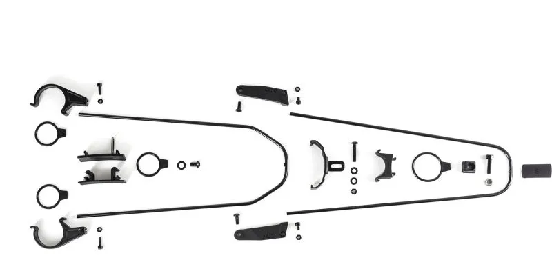 Acid Mudguard Set MTB 60 27.5/29 Inch in Black-1