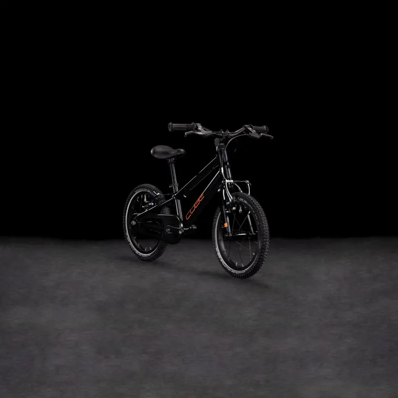 Cube Numove 140 14 Inch Wheel Kids Bike 2025 in Black/Orange-6