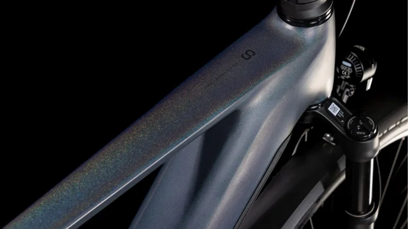 Cube Kathmandu Hybrid Comfort SLX 800 Electric Hybrid Bike 2025 in Night Sky/Ink-1