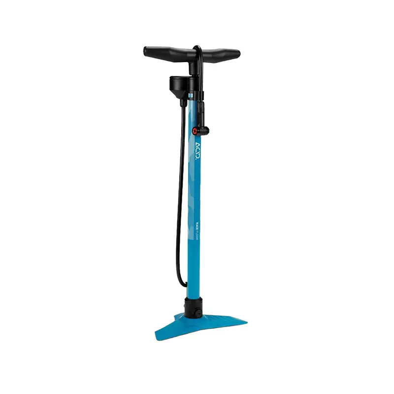 Balfes Bikes Acid Floor Pump Race in Blue | Free postage over £30, £10 off first order, price match & 0% finance.