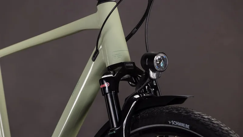 Cube Kathmandu Exc Hybrid Bike 2026 in Pea/Grey-5