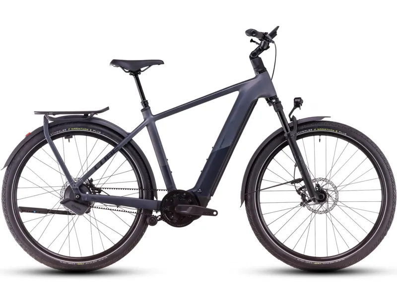 Cube Kathmandu Hybrid Comfort SLX 800 Electric Hybrid Bike 2025 in Night Sky/Ink