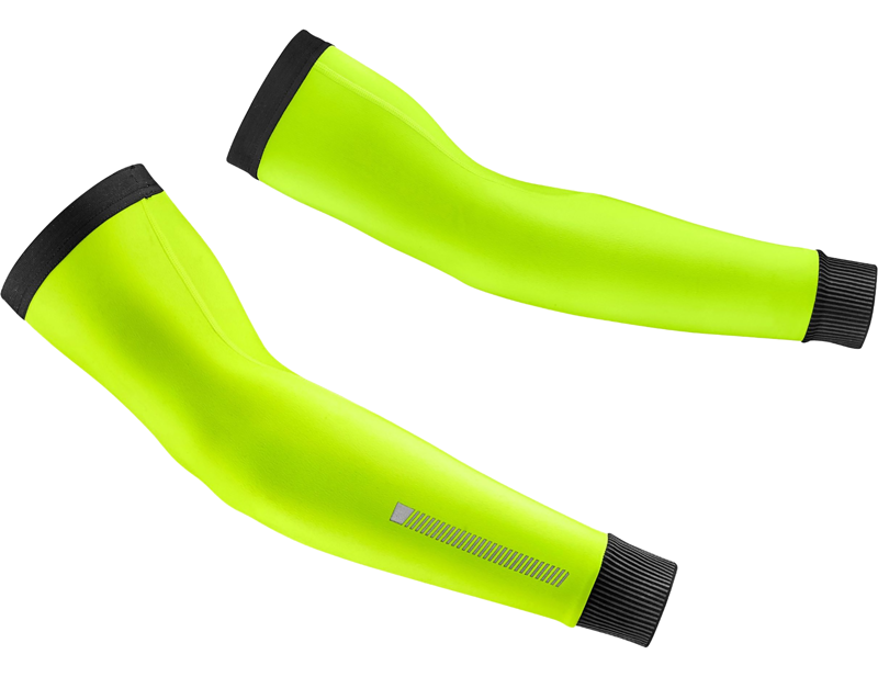 Giant Illume Arm Warmers in Neon Yellow
