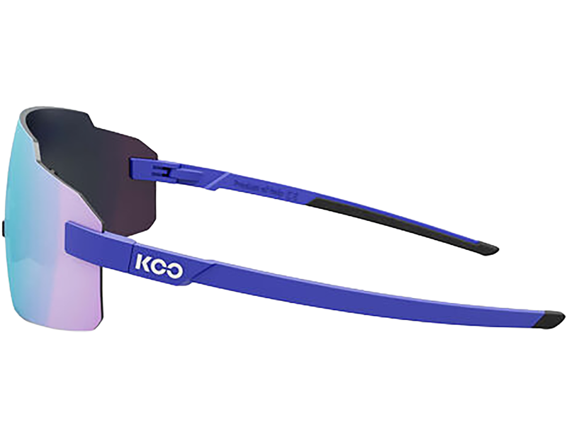 Koo Supernova Sunglasses in Blue Matt/Turquoise Mirror-2