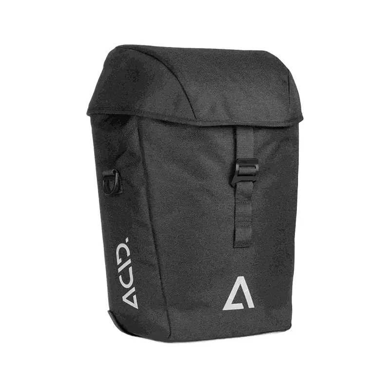 Balfes Bikes Acid Pannier Bag City 15 Smlink 2.0 in Black | Free postage over £30, £10 off first order, price match & 0% finance.