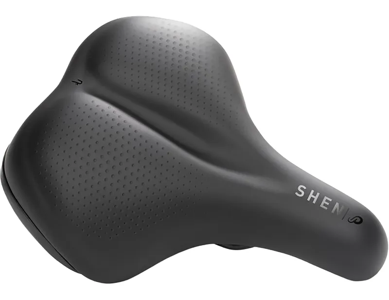 Balfes Bikes Natural Fit Saddle Shen Ponso in Black | Free postage over £30, £10 off first order, price match & 0% finance.