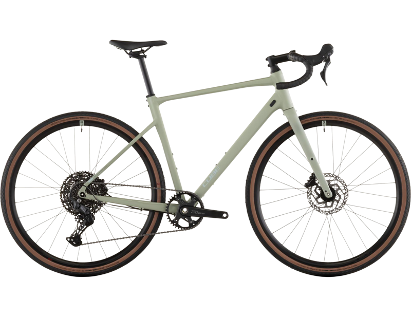 Cube Nuroad Pro Gravel Bike 2026 in Pea/Grey