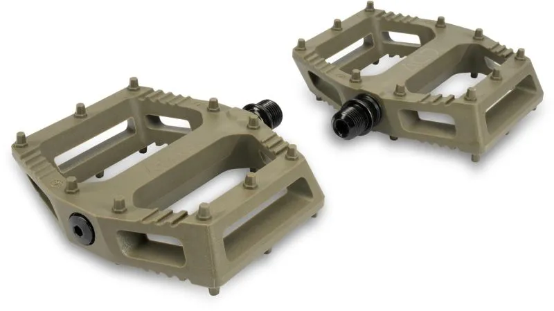 ACID C6-ZP FLAT PEDALS in Olive-1