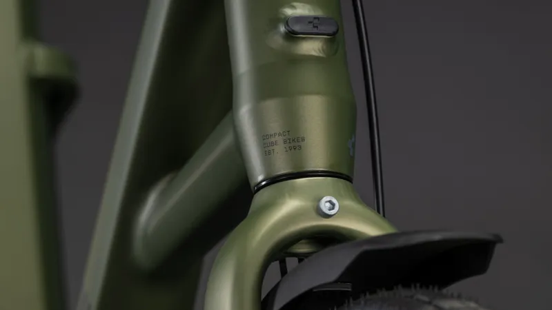 Cube Compact Hybrid Comfort 545 Electric Bike 2026 in Reed Green-5