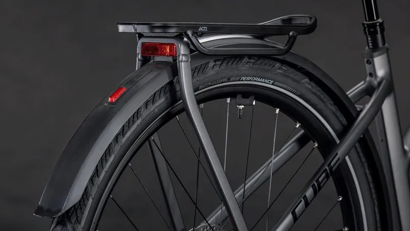 Cube Kathmandu Hybrid Comfort Pro 800 Trapeze Electric Hybrid Bike 2026 in Slabgrey/Black-4