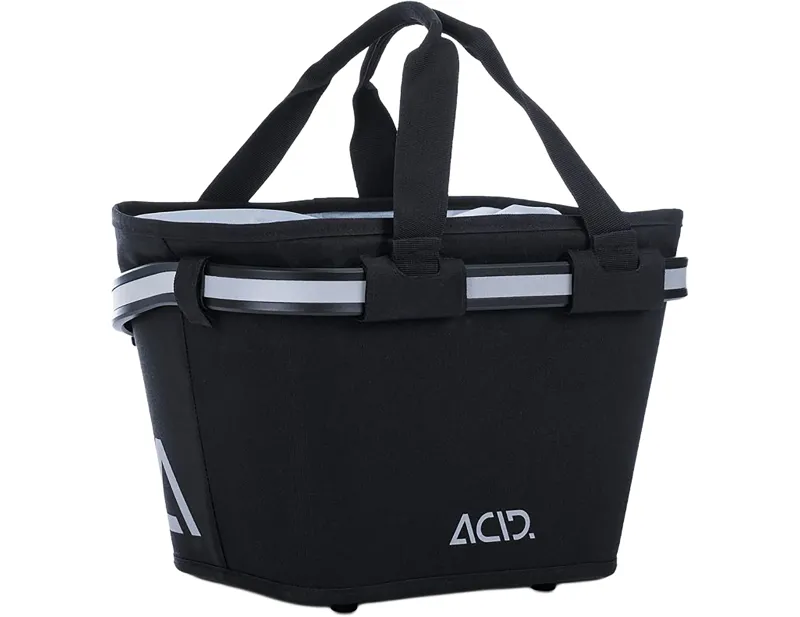 Balfes Bikes Acid Handlebar Basket City 15 Filink in Black | Free postage over £30, £10 off first order, price match & 0% finance.