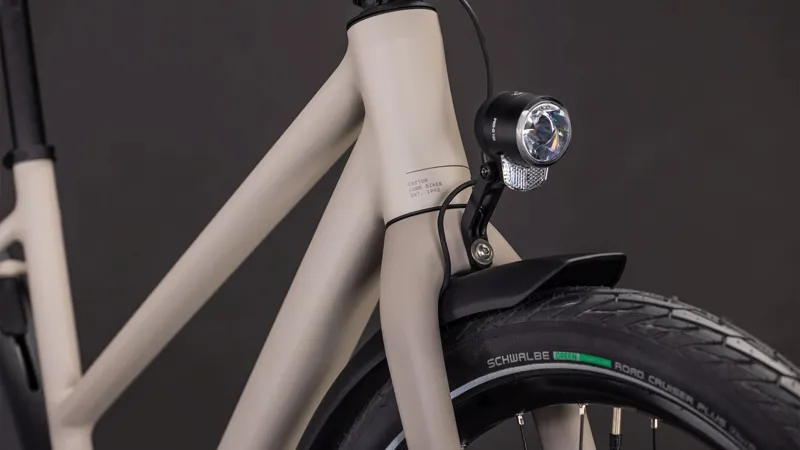 Cube Editor Pro Fe Trapeze Hybrid Bike 2026 in Oatgrey/Grey-5