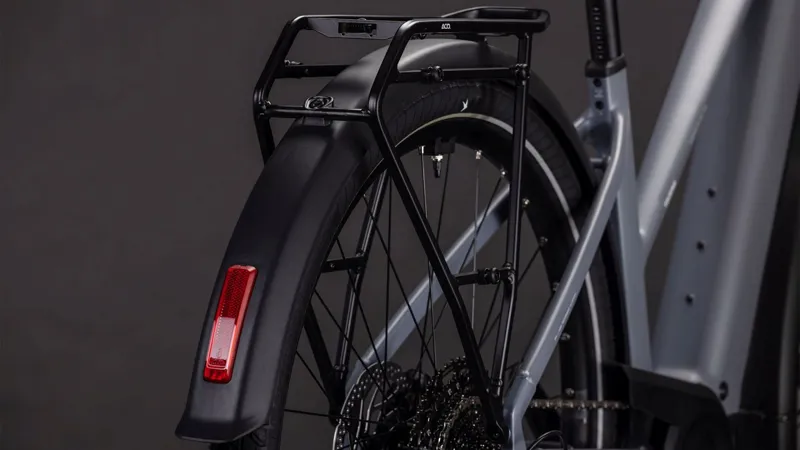 Cube Touring Hybrid Pro 800 Trapeze Electric Hybrid Bike 2026 in Pearlgrey/Chrome-2