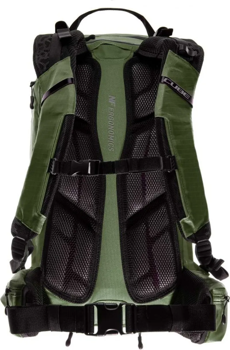 Cube Backpack Vertex 16 in Olive-1