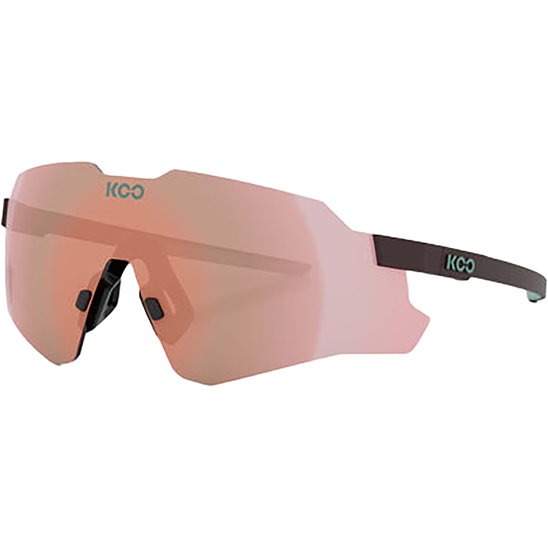 Balfes Bikes Koo Nebula Sunglasses in Chocolate Matt/Rose Gold Mirror | Free postage over £30, £10 off first order, price match & 0% finance.