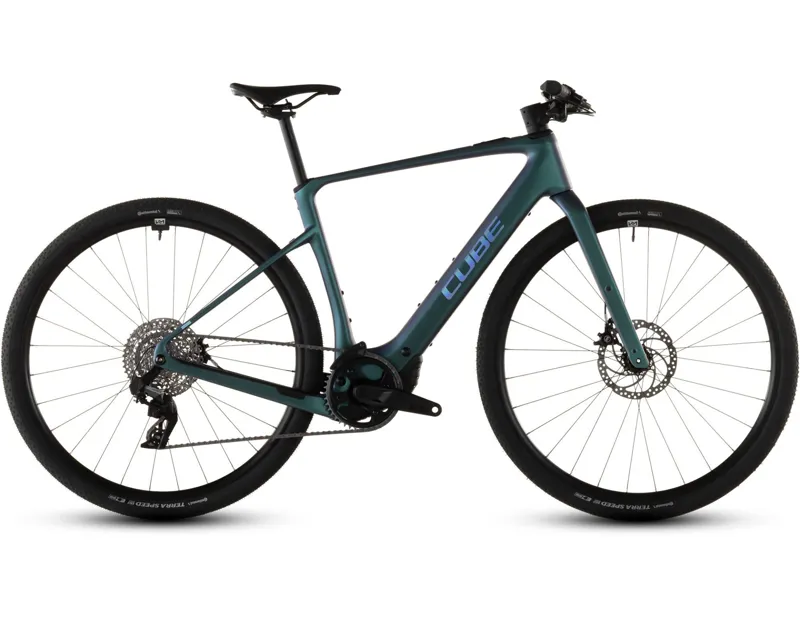 Cube Nulane Hybrid c:62 Slx 400x Electric Hybrid Bike 2026 in Polarlight/Prism