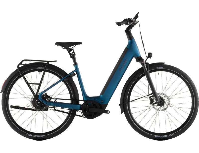 Cube Supreme Hybrid Deluxe Pro 600 EE Electric Hybrid Bike 2026 in ElectricBlue