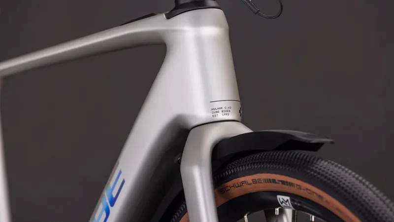 Cube Nulane Hybrid C:62 Race FE 400X Electric Hybrid Bike 2026 in Sleekgrey/Prism-6