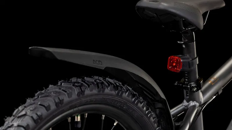 Cube Acid 200 Disc Allroad Kids Bike 2025 in Grey/Flash-3