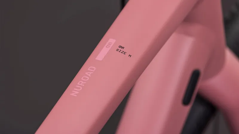 Cube Nuroad One Gravel Bike 2026 in Ruby/Puce-2