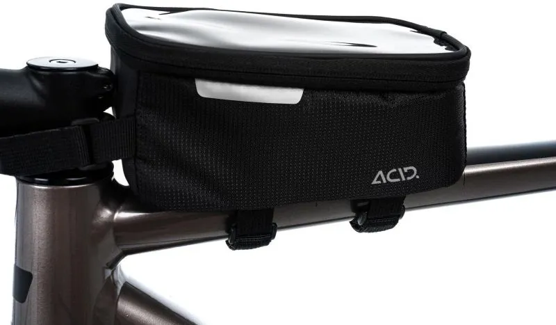 Acid Panniers Top Tube View Cmpt in Black-2